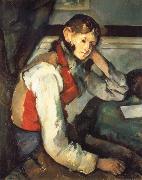 Paul Gauguin Der Knabe mit der roten Weste USA oil painting reproduction